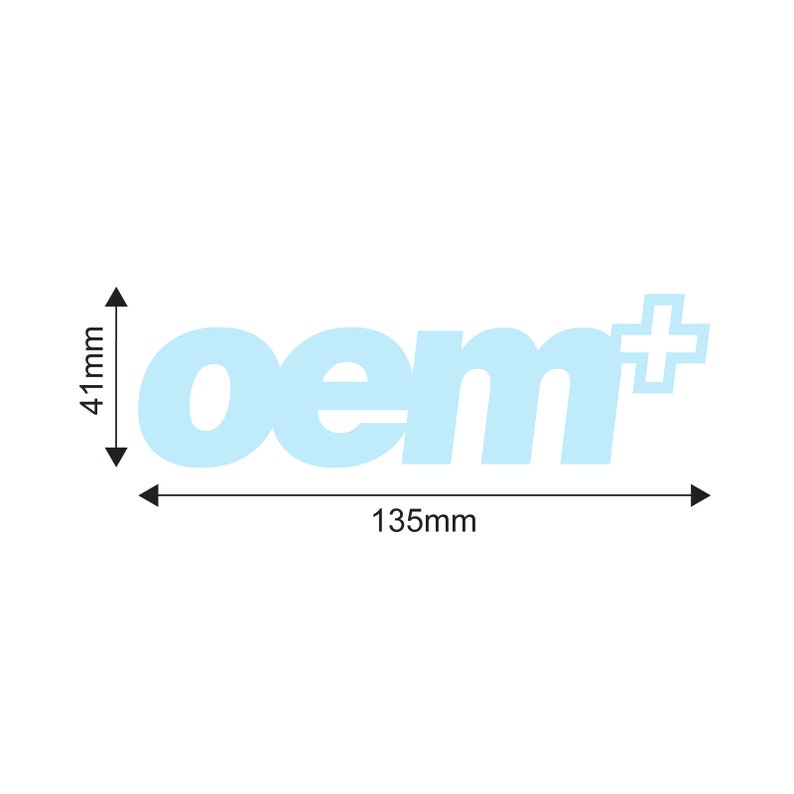 OEM Plus Funny Car Sticker, JDM Drift Window Bumper Decal - Etsy
