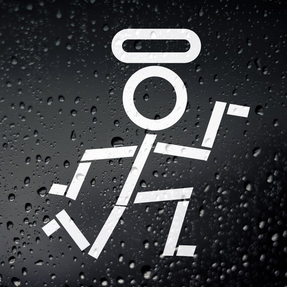 Temple Racing Saint JDM Car Sticker - Japanese Kanji Drift