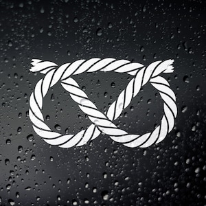 Staffordshire Knot Car Camper Van Sticker, Motorhome Caravan Car Van Window Bumper Decal