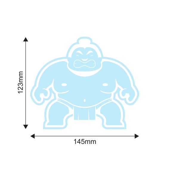 Sumo JDM Car Sticker - Japanese Kanji Drift Kanjozoku - Etsy