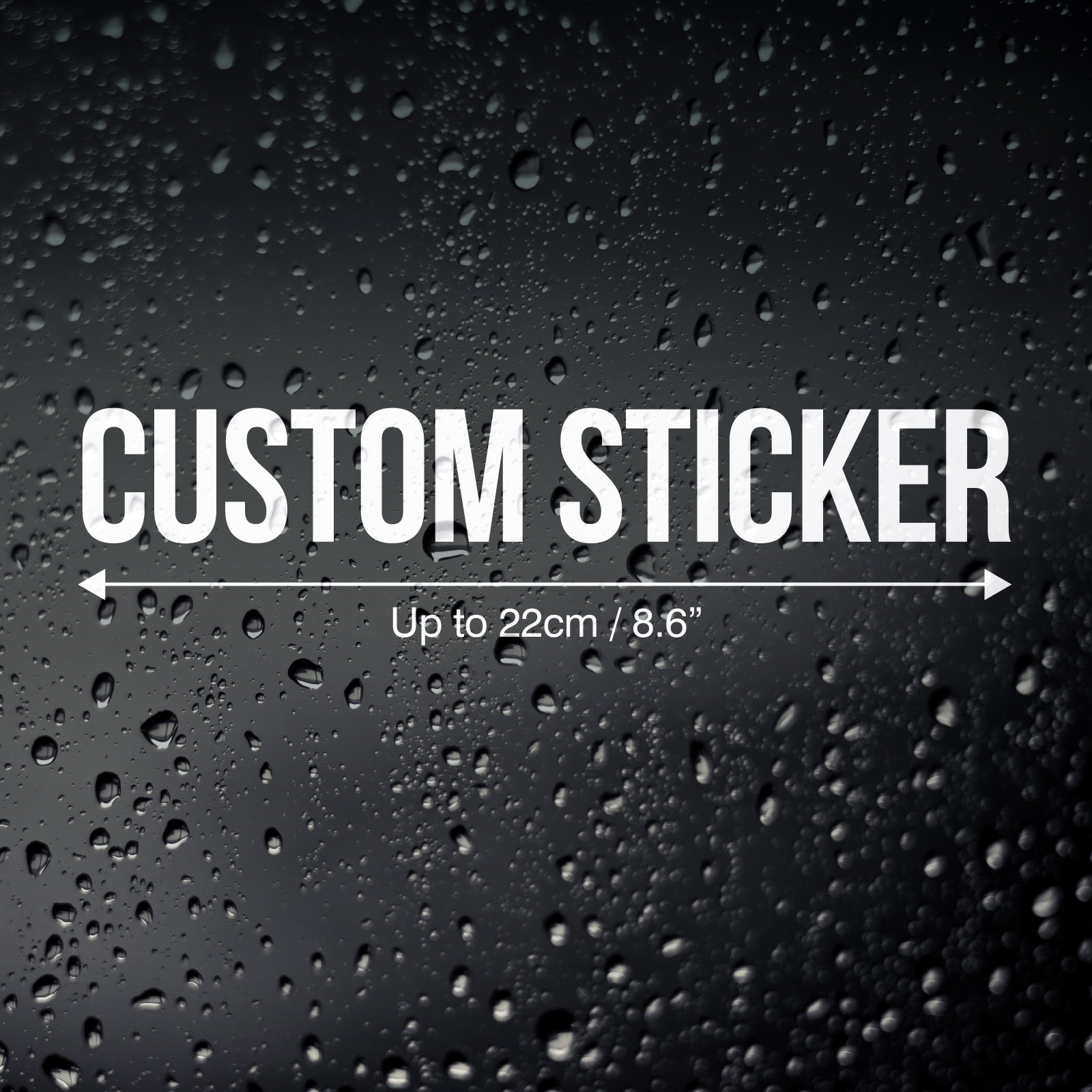 Personalised Camper Van Stickers