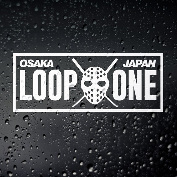 Loop One Kanjo Car Sticker - JDM Osaka Tuner Drift Kanjozoku