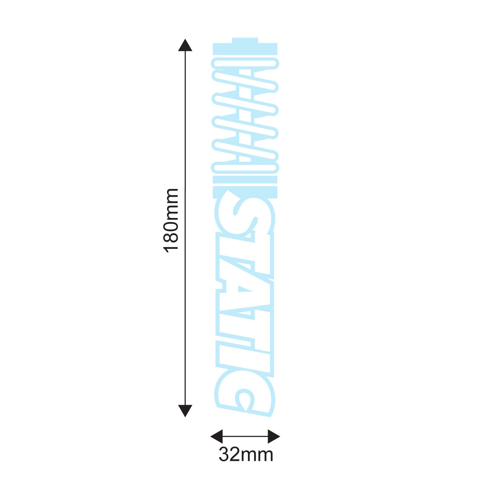 ATTENTION CULOTTE HUMOUR FUN DRIFT JDM AUTOCOLLANT STICKER