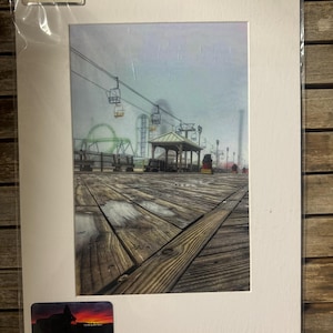Jersey Shore Art | Jersey Boardwalk | New Jersey Photograph | Beach House Decor | Jersey Shore Beach