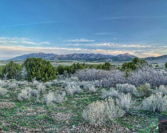 Wasatch Mountains Photo | Utah Landscape Art Print