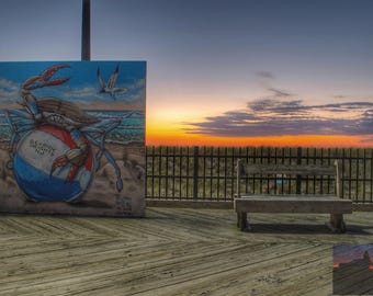 Seaside Heights New Jersey | Jersey Shore Photography | Boardwalk Art | Beach House Decor
