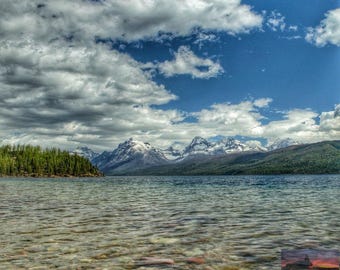 Lake McDonald | Glacier National Park Photo Print | Montana Landscape Art