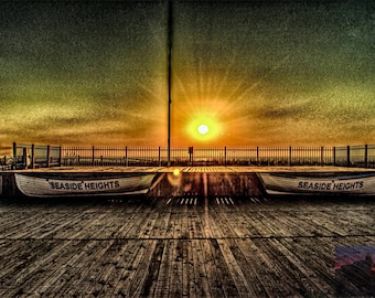 Seaside Heights Boardwalk Print: Jersey Shore Photography