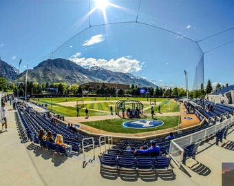 BYU Cougars Miller Park | BYU Art Print | Utah Landscape Photography | College Baseball Stadiums