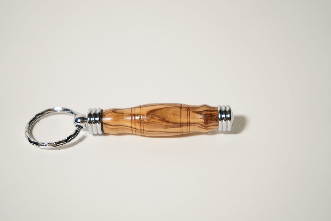 Secret Compartment Keychain Handmade From Jerusalem Wood Etsy UK