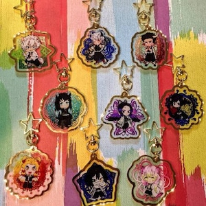Gold Border Hashira Charm