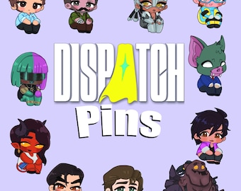 Dispatch Team Z Pins