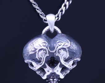 The Blood Rose Heart Necklace by Alchemy England - Etsy