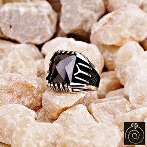 Kayi Ring for Men Silver Viking Rings Vintage Customized Mens - Etsy