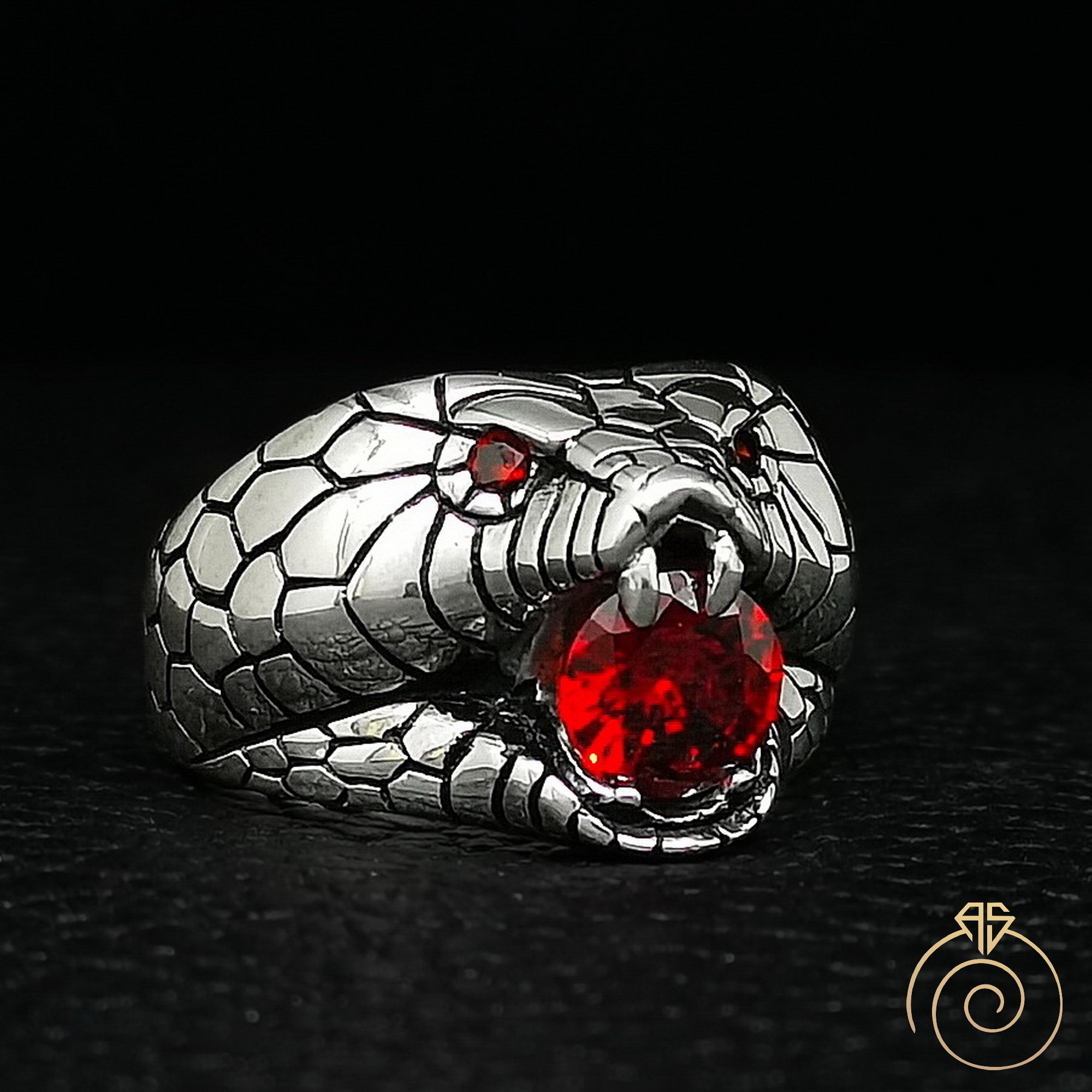 here's　OUROBOROS SIGNET PIERCE 片耳 OUROBOROS SIGNET PIERCE – h'eres
