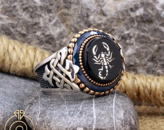 アクセサリー CATSLE SCORPION SILVER SIGNET RING CATSLE SCORPION SILVER SIGNET RING - メルカリ