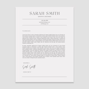 May include: A resume and cover letter template with the text "Resume + Cover Letter Builder" at the top. The template includes the name "SARAH SMITH" and contact information. The bottom of the template says "Easily edit in CANVA".
