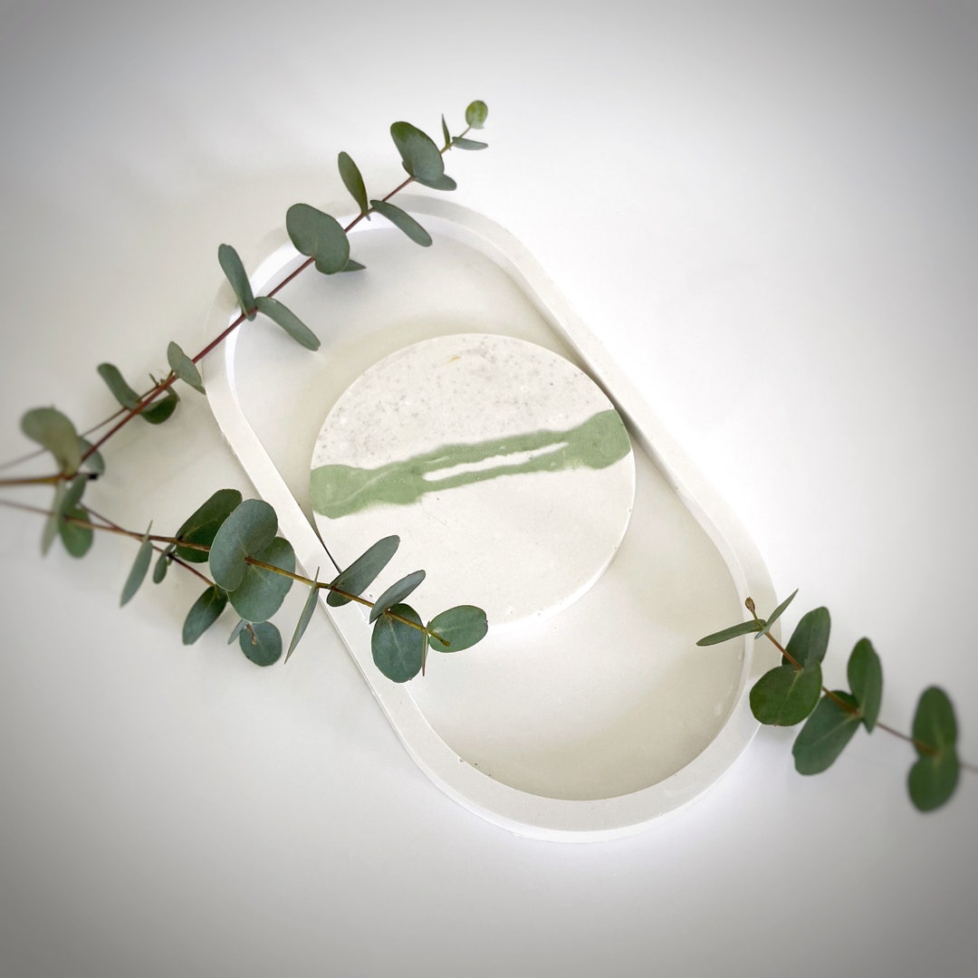 Sage Green Ceramic Tray Insert Customize Our Trays With Mix Etsy