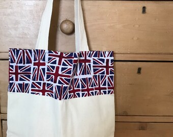 British Union Jack Flag UK Travel Keyring Small Card Coin Clasp Purse