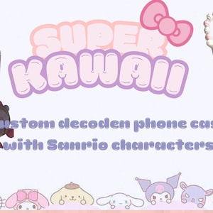Custom Kawaii decoden cases