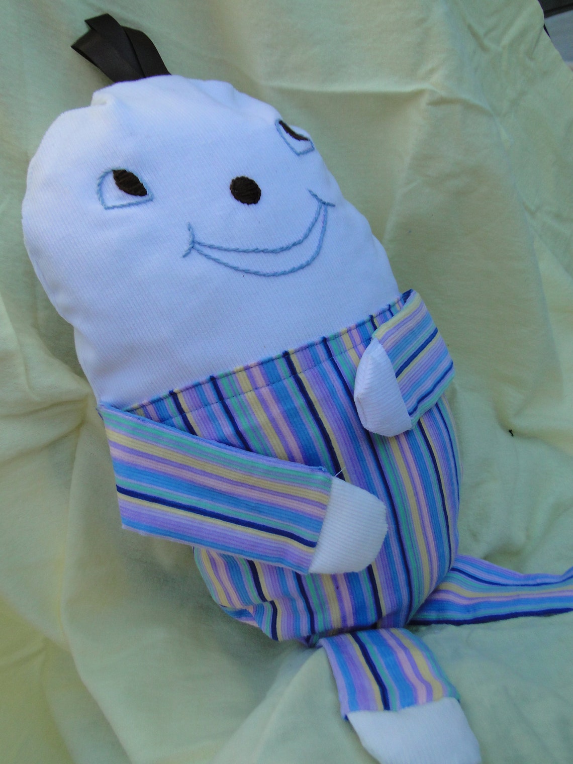 Humpty Dumpty Vintage Pillow Toy PDF Pattern/tutorial Etsy