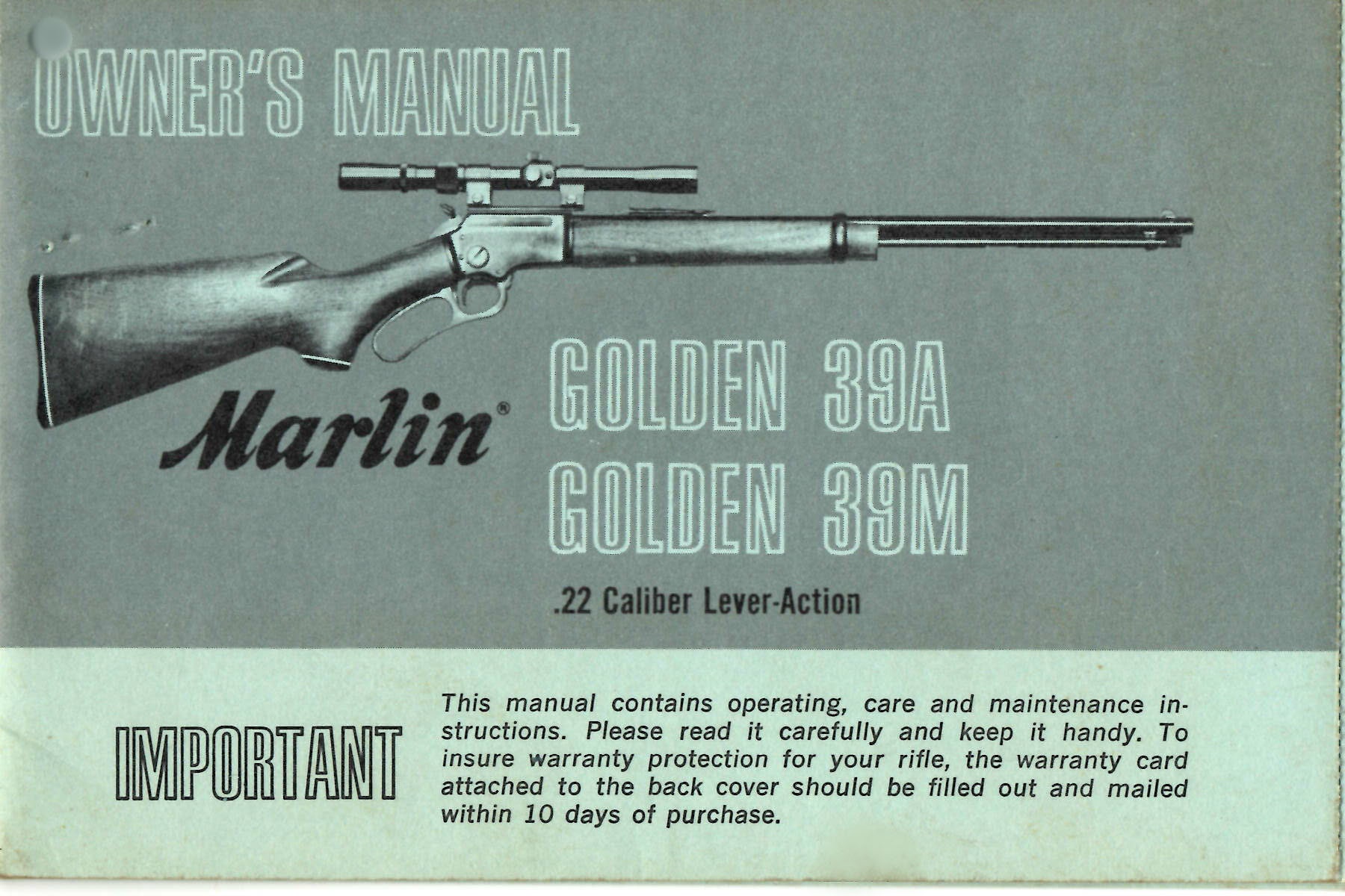 Marlin Lever Action 