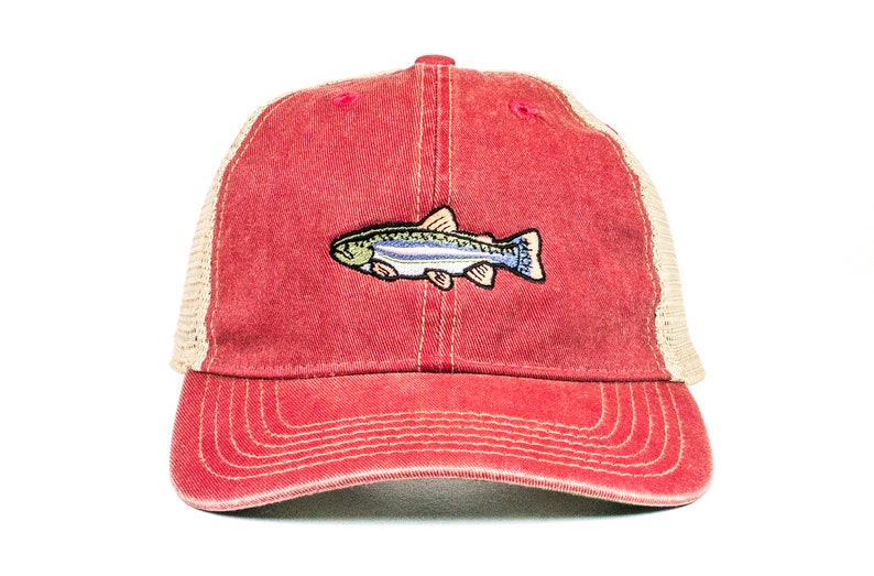 rainbow trout hat
