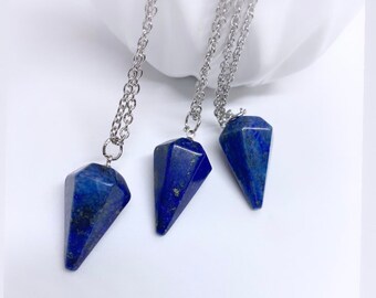 Necklace Pendulum lapis lazuli