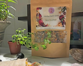 Organic Skin Souff Herbal Bath Salts / Bath Tea