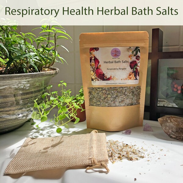 Herbal Bath Salts Etsy