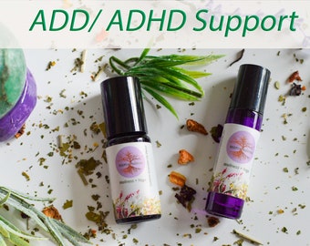 ADD / ADHA apoyan el aceite esencial, la salud del cerebro, el enfoque, la claridad mental y la calma