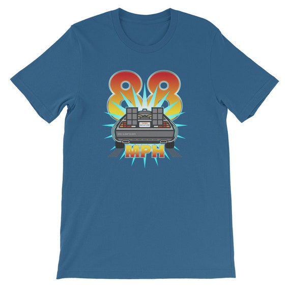 Back to the Future II Movie MARTY FUTURE JACKET 1-Sided Big Print Poly T-Shirt