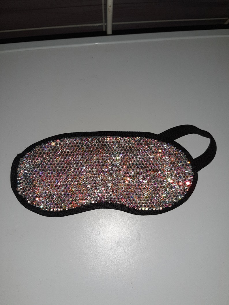 Crystal Sleep mask diamond Eye Sleep Mask rhinestone Sleep Etsy