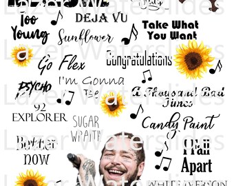 Post Malone Svg Etsy