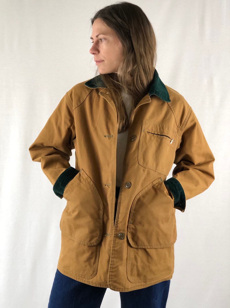 Vintage LL Bean Women's Field Jacket size S Made in Etsy