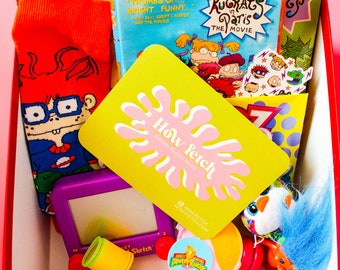 Rugrats, 90s Rugrats Mystery Box, 90s Themed box, Birthday Gifts, Nostalgic items, Retro 90s gift