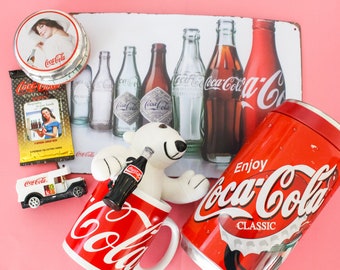 Cola Mystery Box,Medium, COCA COLA BOX, Vintage Box, Birthday boxes, 90s kid, 90's fan, Nostalgic items, Retro 90s gift, coca cola gift box