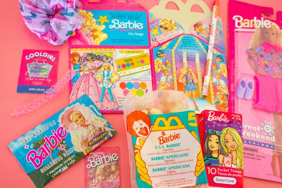 Barbie 90s Mystery Box Happy Meal 90s Themed Box Backstreet Boys