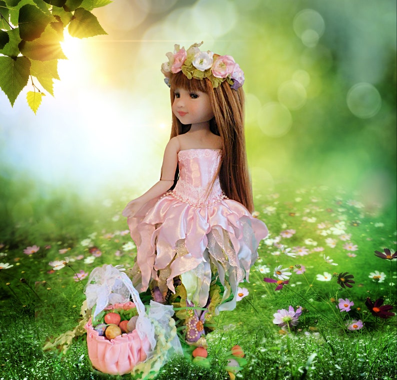 FrouFrou Petal Fairy Ensemble for Ruby Red Fashion Friends RRFF Handmade image 3