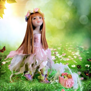 FrouFrou Petal Fairy Ensemble for Ruby Red Fashion Friends RRFF Handmade image 1