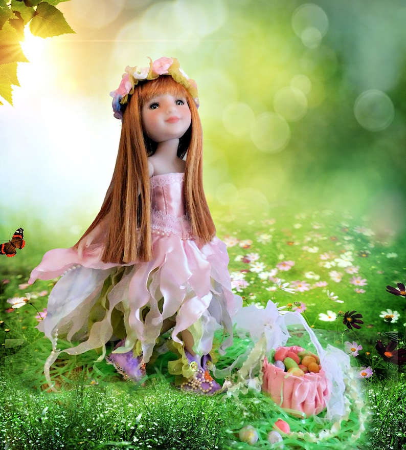 FrouFrou Petal Fairy Ensemble for Ruby Red Fashion Friends RRFF Handmade image 1