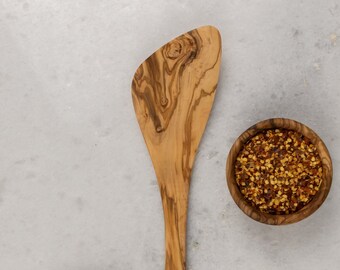 Handmade Olive Wood Cooking Utensils – Unique, Non-Stick Safe & Eco-Friendly Kitchen Tools
