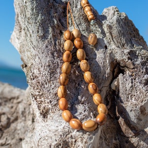 Olive Wood Worry Beads | Handmade Wooden Greek Komboloi