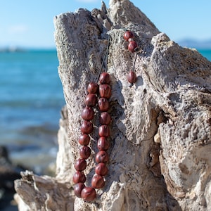 Handmade Wooden Worry Beads | Aromatic Nutmeg Komboloi