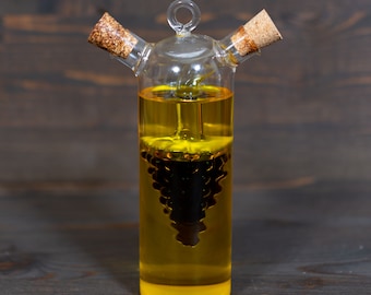 Elegant Oil and Vinegar Bottle