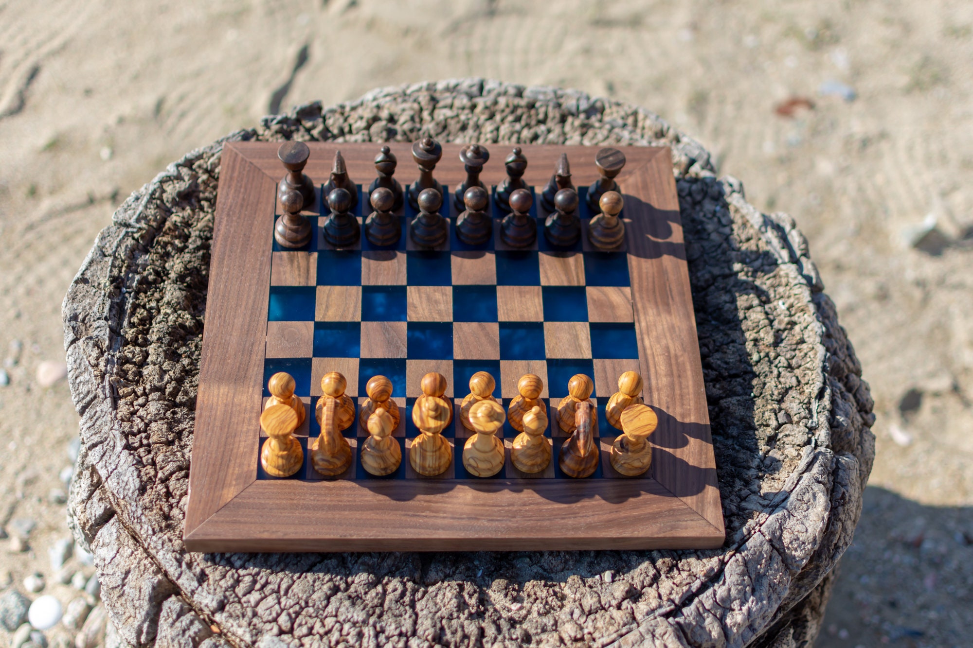 Resin Chessboard – Arte & Sintonia