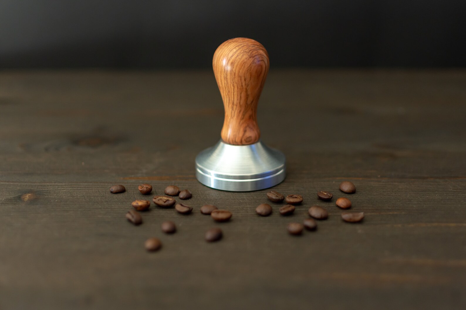 Olive Wood Coffee Tamper Handmade Espresso Tamper Made of Etsy
