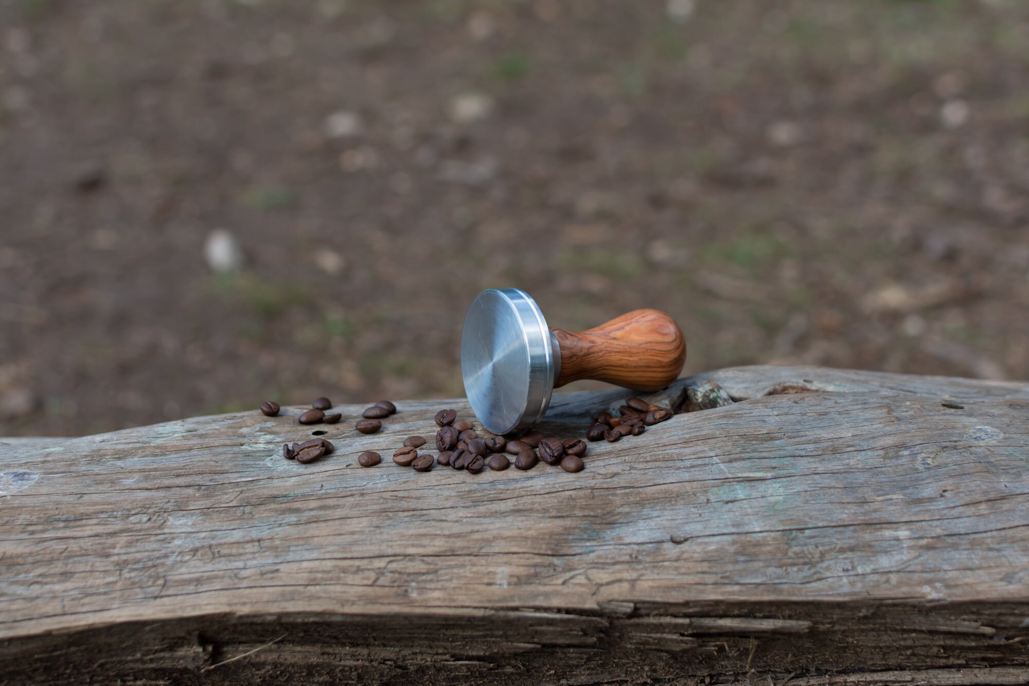 Olive Wood Coffee Tamper Handmade Espresso Tamper Made of Etsy