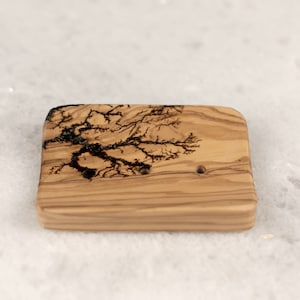 Handmade Wooden Soap Dish Tray | Unique Wooden Bath Accessories | Made of OliveWood