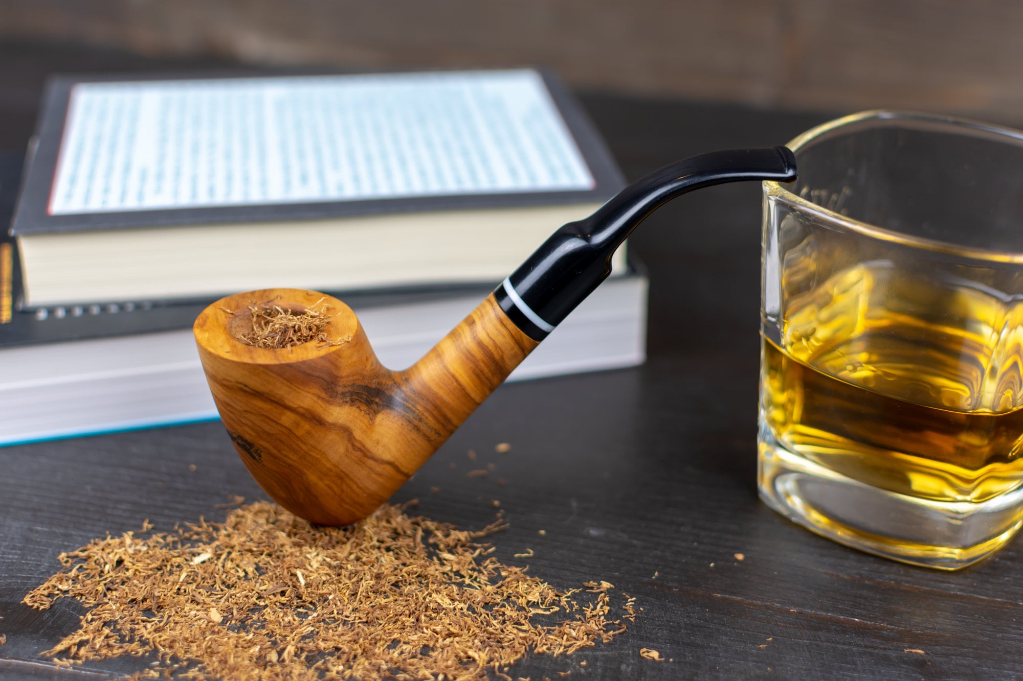 Greek Olive Wood Tobacco Pipe in Unique Design | Handmade Wooden Smoking  Pipe | Unique Tobacco Pipes